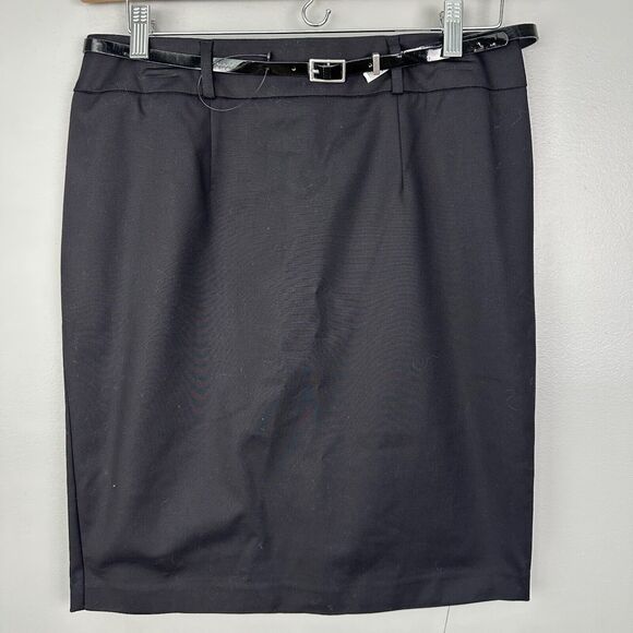 Nwt Apt. 9 Black Modern Fit Pencil Skirt Womens Size 10 - Picture 1 of 4